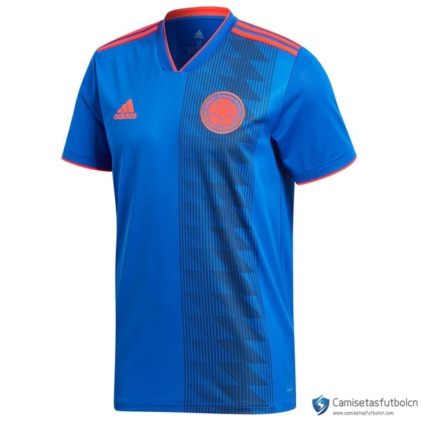 Camiseta Seleccion Colombia Segunda equipo 2018 Azul